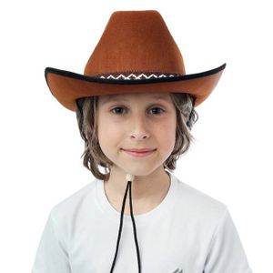 Chapeau Cowboy Miobo - Style Western Pour Femmes, Hommes Et Enfants - Réglable