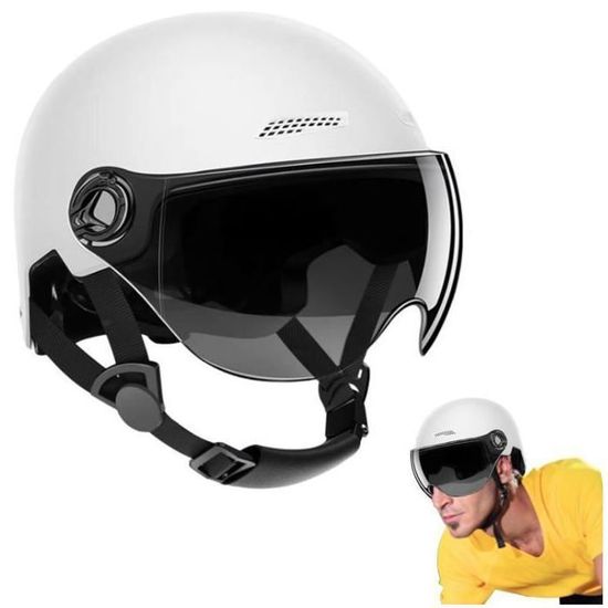 Casque Trottinette Electrique Adulte Casque Vélo Visière Casque Trottinette Electrique Adulte Casque Vélo Visière