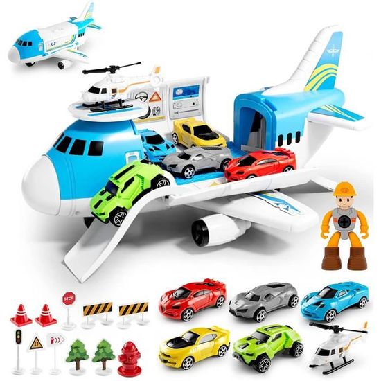 Avion Jouet Transporteur de Voitures KEXIMIXUE - Parking Simulé-Jouet Enfant  3 5 7 Ans Garçon Filles - Cdiscount Jeux - Jouets