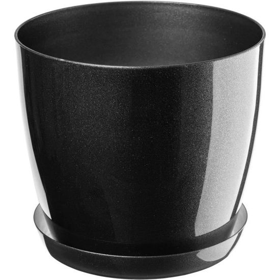 Pot De Fleurs Auto-Arrosage En Plastique Avec Système D'Auto-Arrosage Et Réservoir D'Eau, Pot D