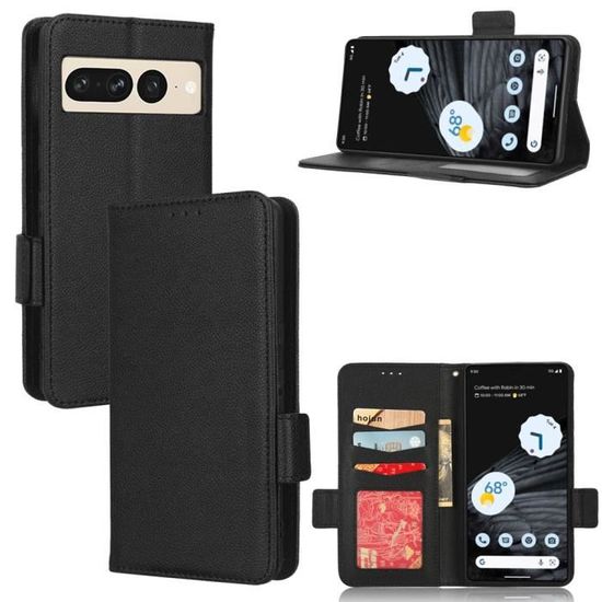 Housse De Protection Ultra-mince Pour Google Pixel 7 - TPU Noir, Charge Sans Fil Compatible - Marque CoolGadget