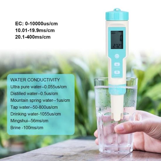 4 Hydromètres Numériques Pour Aquarium D'eau Salée | Précision Salinité Et Densité | Pour Décoration Et Maintenance