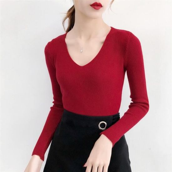 Ensemble Femme 2 Pièces – Pull Maille Et Pantalon Large – Tenue Sport Chic D'hiver – Confort Et Style