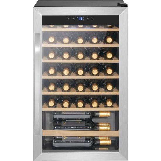Cave à vin avec porte vitrée et écran tactile 95L Proficook PCWK1235 Cdiscount Electroménager