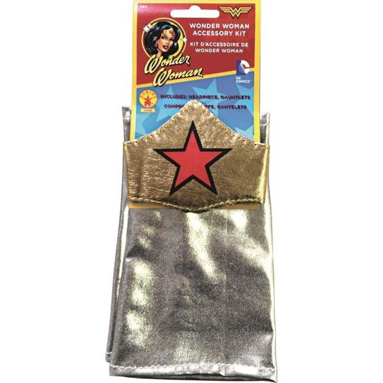 Kit accessoires Wonder Woman (gants et bandeau)