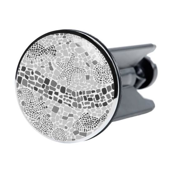 Bonde De Lavabo Sanilo - Universel, Réglable En Hauteur, Tête En Laiton Chromé, Design élégant - 2