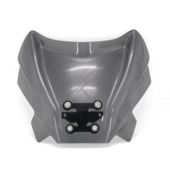 Pare-brise Double Bulle Moto Kawasaki Ninja ZX12R 2000-2001 - En ABS Noir, Réduction Du Bruit Du Vent - Remplacement Direct