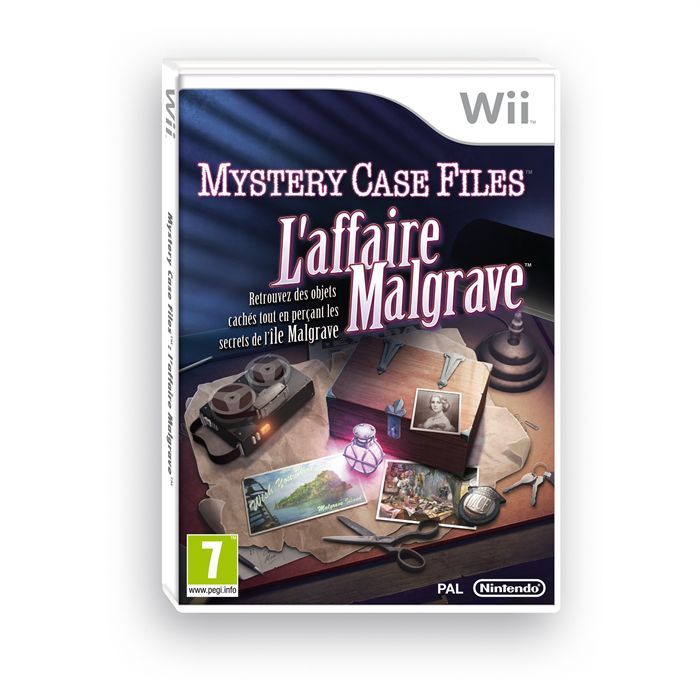 Nintendo Mystery Case Files : The Malgrave Incident / Wii
