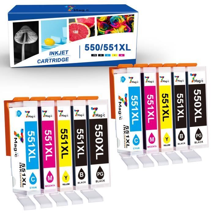 XXL Patronen Für Canon PGI-550 CLI-551XL Pixma IP7250 IX6850 MX925 MG5650