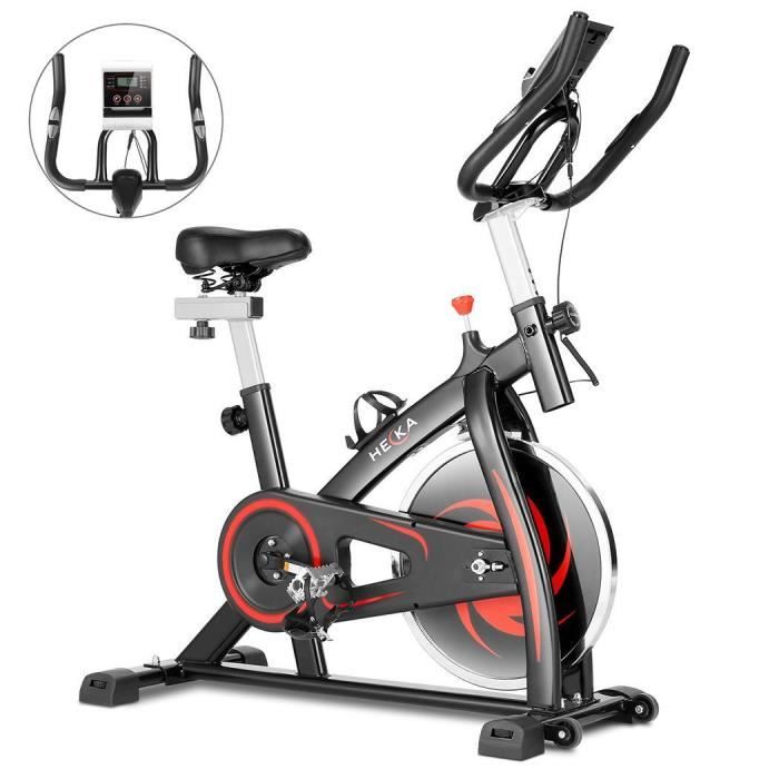 Vélo d'appartement - Bike Vélo Dossier- 8kg- noir