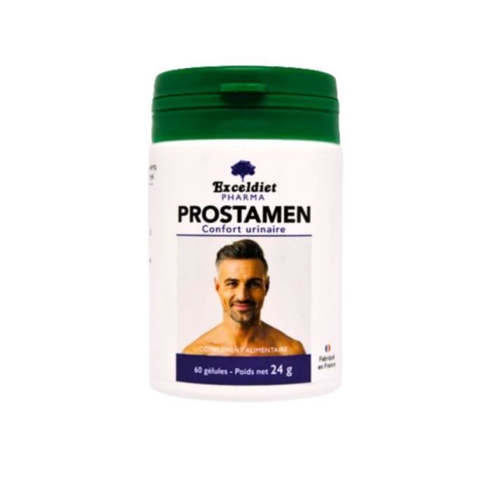 Protection de la Prostate | Jet urinaire faible | Confort urinaire | Prostamen 60 gélules fabriquées en France