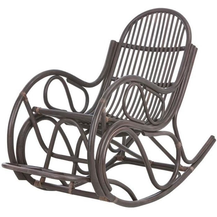 Rocking chair SOFIA - Rotin