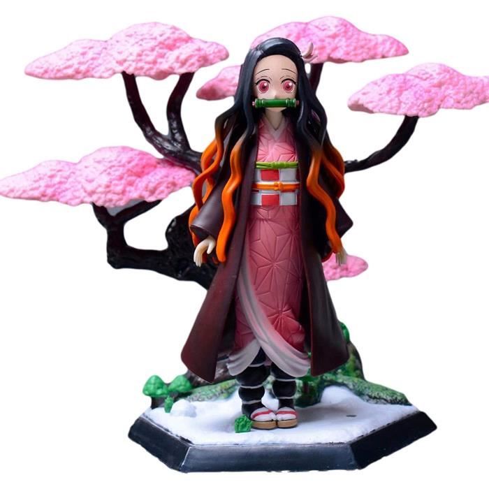 Demon Slayer Mini Figurine, Shinobu KOCHO Tanjiro Zenitsu Nezuko Figurine De Tueur De Démons, Demon Slayer Figurine Devil Jouets60