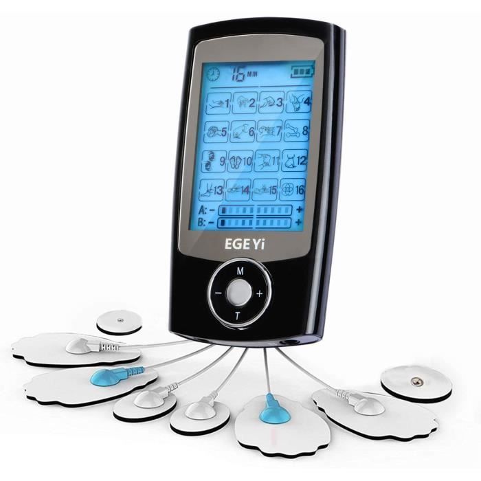Stimulateurs musculaires et nerveux SHENGMI Électrostimulateur TENS Anti-Douleur et électrostimulation Musculaire EMS - 428551