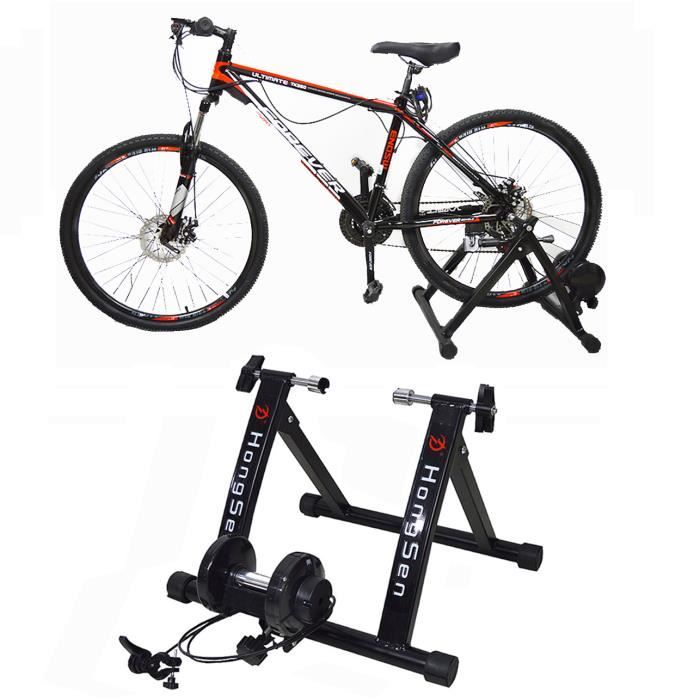 Trainer Vélo Entrâineur de Vélo 24 à 29 pouce chargeur max 150KG