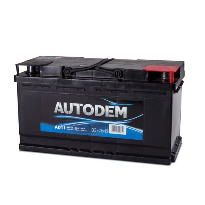 Batterie Autodem Autodem AD11 88Ah 720A (équivalent Bosch : S4013)