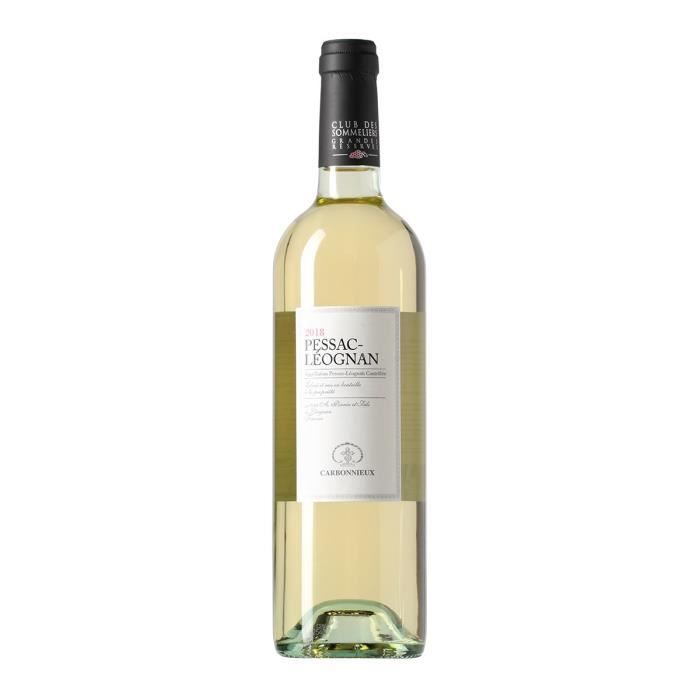 Pessac Leognan Club des Sommeliers Carbonnieux Vin de Bordeaux - Blanc - 75 cl