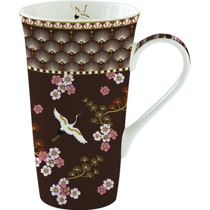 EasyLife - Coffret de 1 Mug 60cl en Porcelaine ATMOSPHERE ORIENTAL