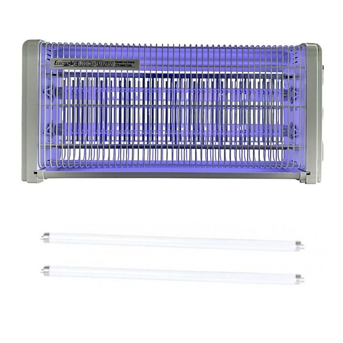 Lampe Tue insecte electrique 30w destructeur moustique + 2 Tubes de recharge