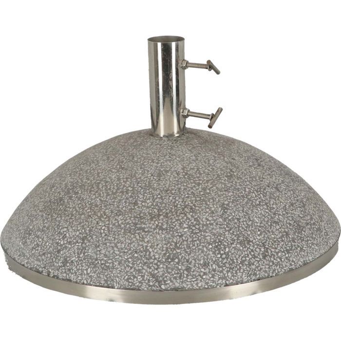 Pied de parasol granit 43,9 kg Gris