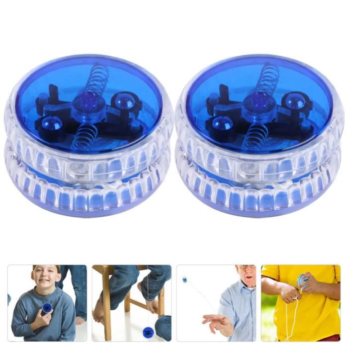 2pcs LED Light Yoyos Fine Nouveau Fun Jouets Yo-Yo Balls Kid jeu d'adresse jeux de recre - jeux d'exterieur