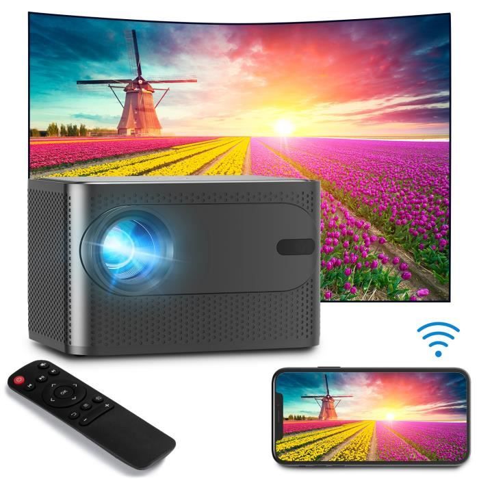 2019 VIDEOPROJECTEUR 4K Portable LED 3D HD 1080P Home Theater LCD Cinéma Mini Projecteur d'occasion  France