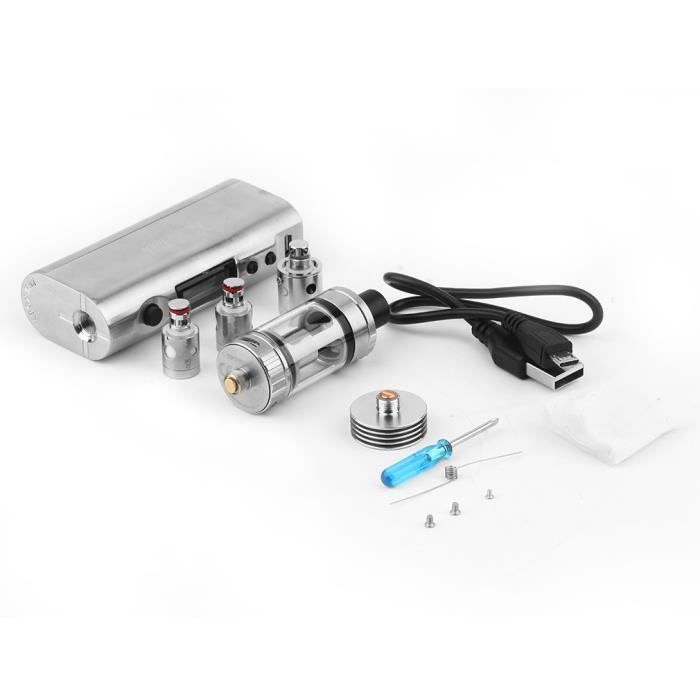 Kit de démarrage professionnel Topboxmini TC Temp Control Capacité liquide 75w 4ml, argent