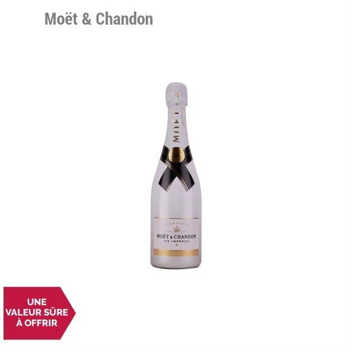 Champagne Ice Impérial Blanc - 75cl - Moët & Chandon - Cépages Pinot Meunier, Pinot Noir, Chardonnay
