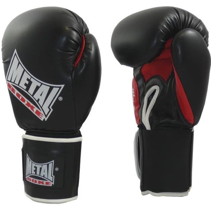 -Gants de boxe Métal boxe OKO-16 oz-Noir-16 oz--16 oz-Noir--------------Noir-16 oz