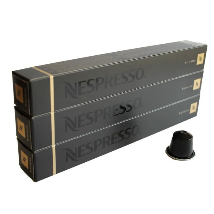 Nespresso Ristretto 30 Capsules