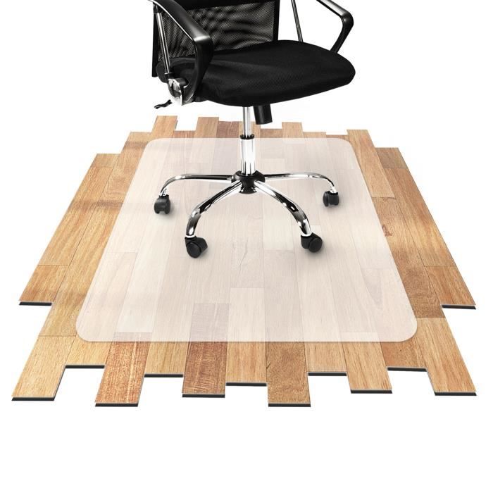 Tapis Protection Bureau - 90x120 cm - Protège-sol Opaque pour Chaise à Roulette