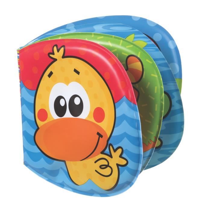 PLAYGRO Livre de Bain Les Amis Rigolos Multicolore