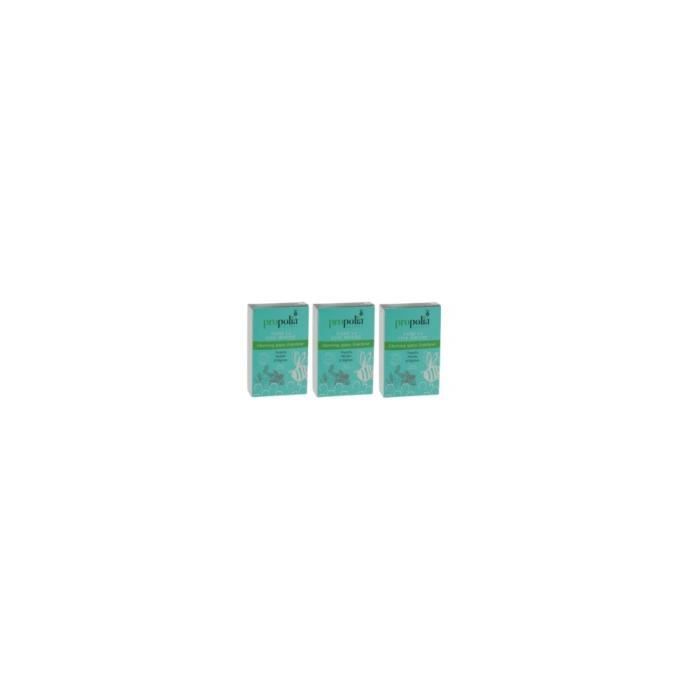 Chewing-Gum Propolis Menthe Reglisse lot de 3 boites de 27 Propolia