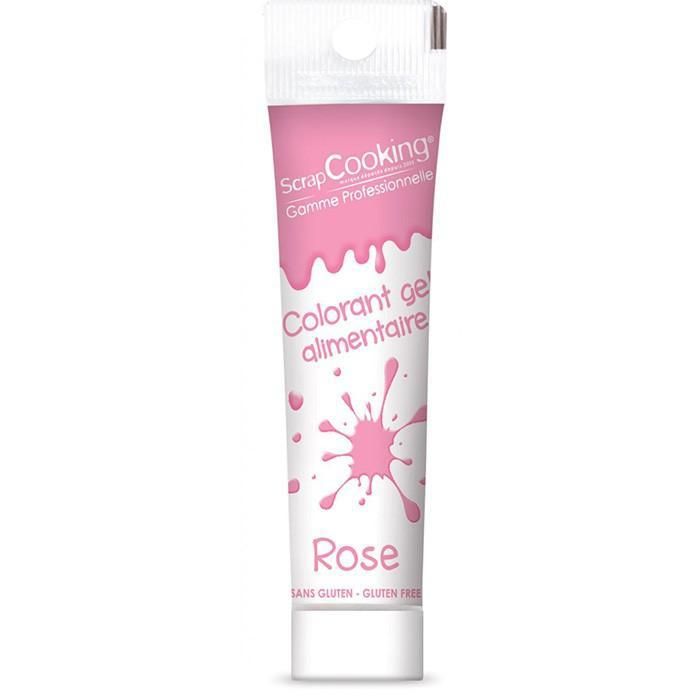 Colorant alimentaire gel - Rose - Scrapcooking