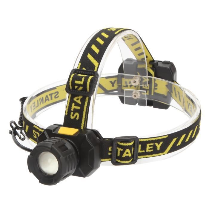 STANLEY - Lampe Frontale - 300 lumens - Noir