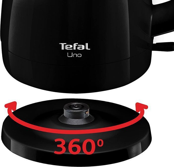 Tefal KO1508, 1,5 L, Noir, Plastique, boutons, 2400 W, Secteur