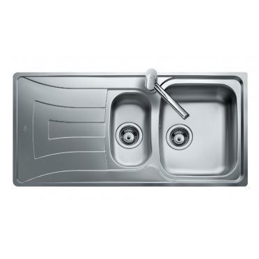 Evier inox TEKA - UNIVERSO 1 1/2C 1E/1 1 cuve 1…