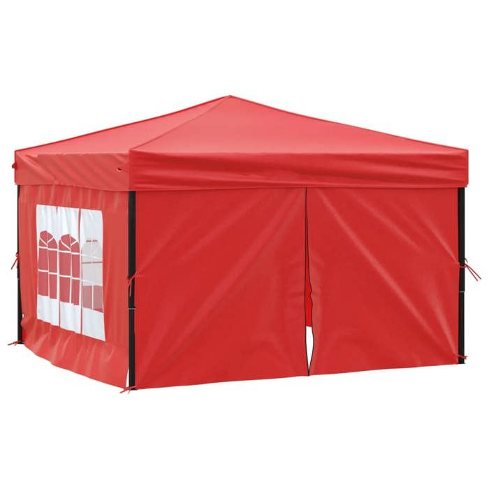Vidaxl SALE 2025Pavillon Patio - Tente de réception pliable avec parois Noir 3x3 m chill695867 - vue 3