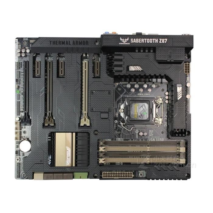 Carte mère ASUS SABERTOOTH Z87 Intel Z87 LGA 1150 4xDDR3 32GB ATX - Asus