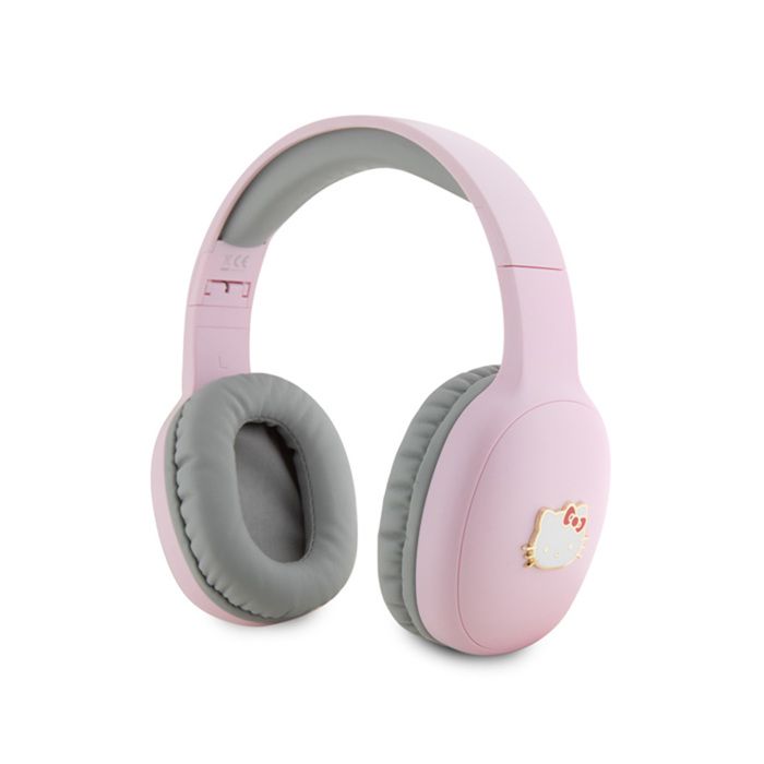 Hello Kitty Metal Logo Round Shape Casque sans fil Bluetooth V5.3
