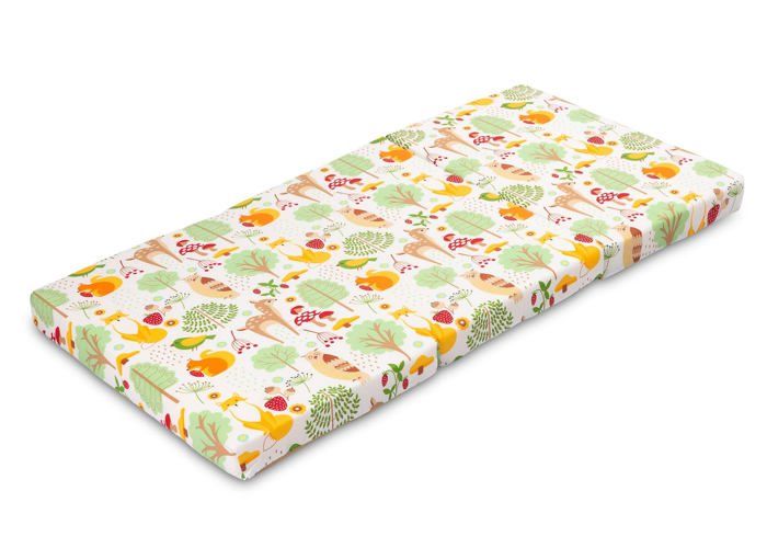 Matelas pliable - SILLO-01882 - Vert - 1 place - Mousse anti-acarien