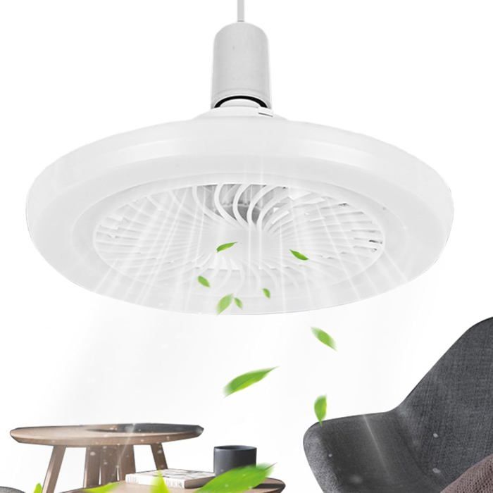 Ventilateur De Plafond Avec Lumière Ventilateur Plafond Mince Télécommande 3 Vitesses Réglables - Tande