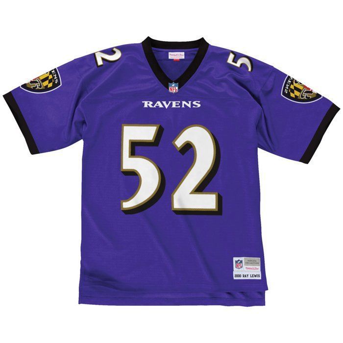 Maillot De Football Baltimore Ravens SIGNÉ Par Ray Lewis - Taille XL - Certifié Beckett