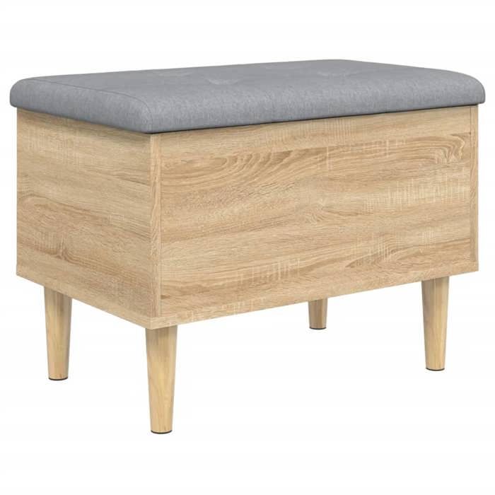 @FRENCH Banc/Banquette - TOP VENTES - de rangement chêne sonoma 62 x 42 x 46cm - Bois dingénierie - Meuble Banc 84977