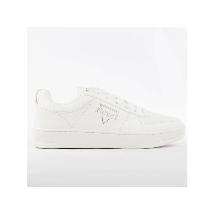 Guess Basket Guess Homme Triangle G Blanc Synthétique