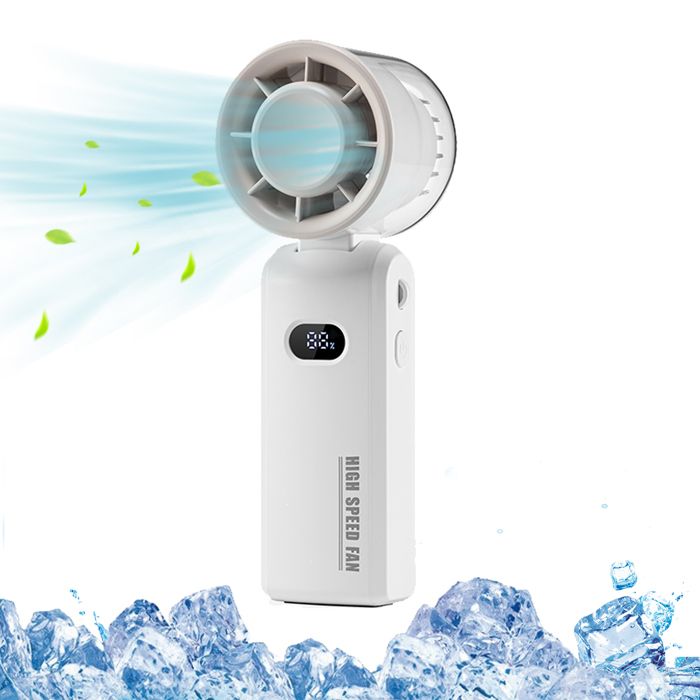 Ventilateur Turbo Portable Ventilateur de Poche Haute Vitesse avec 100 Niveaux Batterie 3600mAh - Bleosan