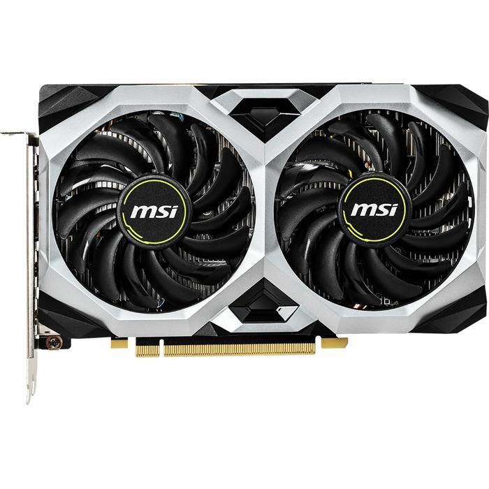 Carte graphique MSI GeForce GTX 1660 Ti VENTUS XS 6G OC 6 Go GDDR6 HDMI 2.0b 3x DisplayPort - Msi