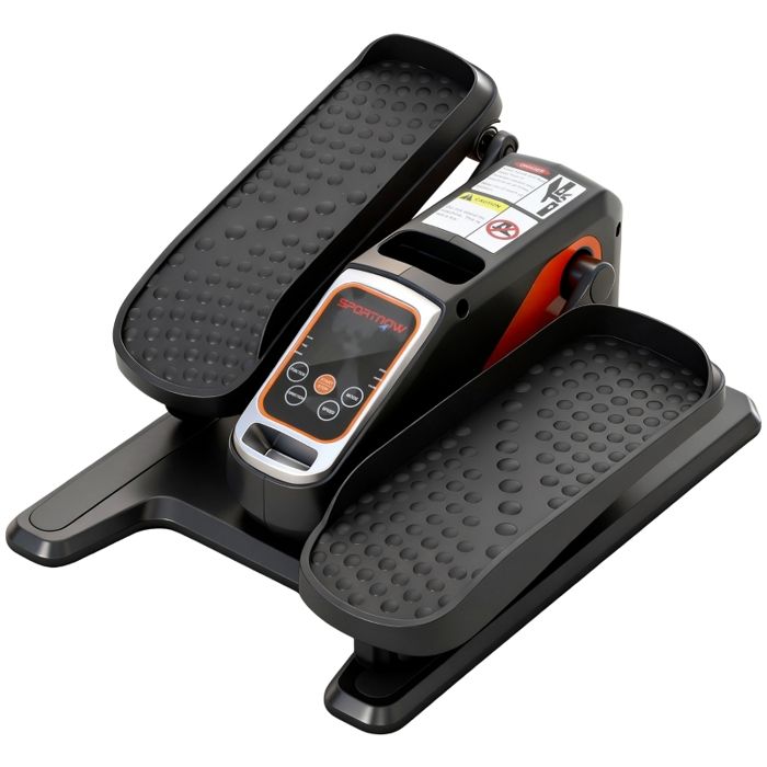 Entraîneur elliptique électrique - 12 vitesses ajustables - Modes manuel et automatique - Moniteur LED - Télécommande