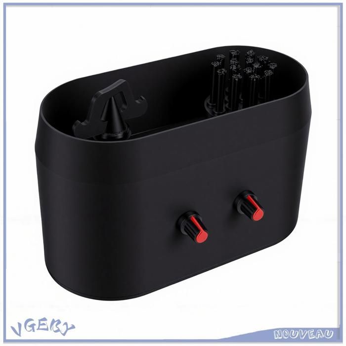 Nettoyeur de porte-filtre électrique dissolvant automatique de marc de café brosse ABS à double rotation pour Machine à café