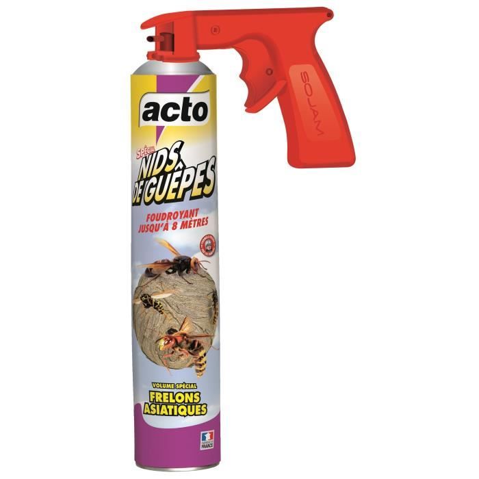Aérosol nids de guêpes et frelons - 750mL